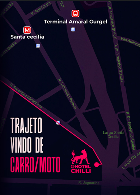 Trajeto - Carro ou Moto 1